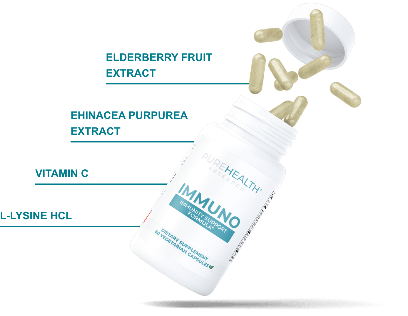 ingredients + bottle