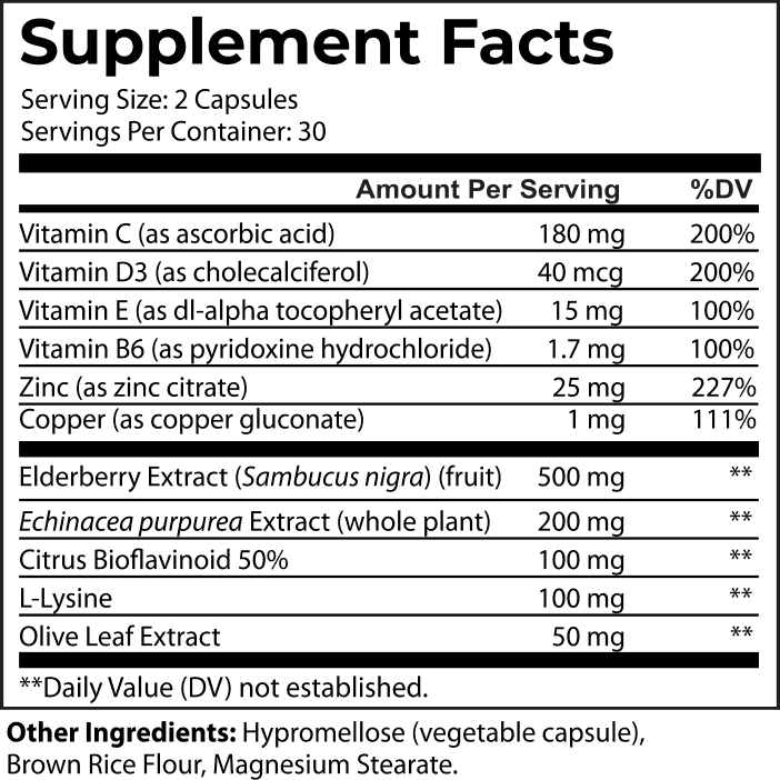 supplement facts